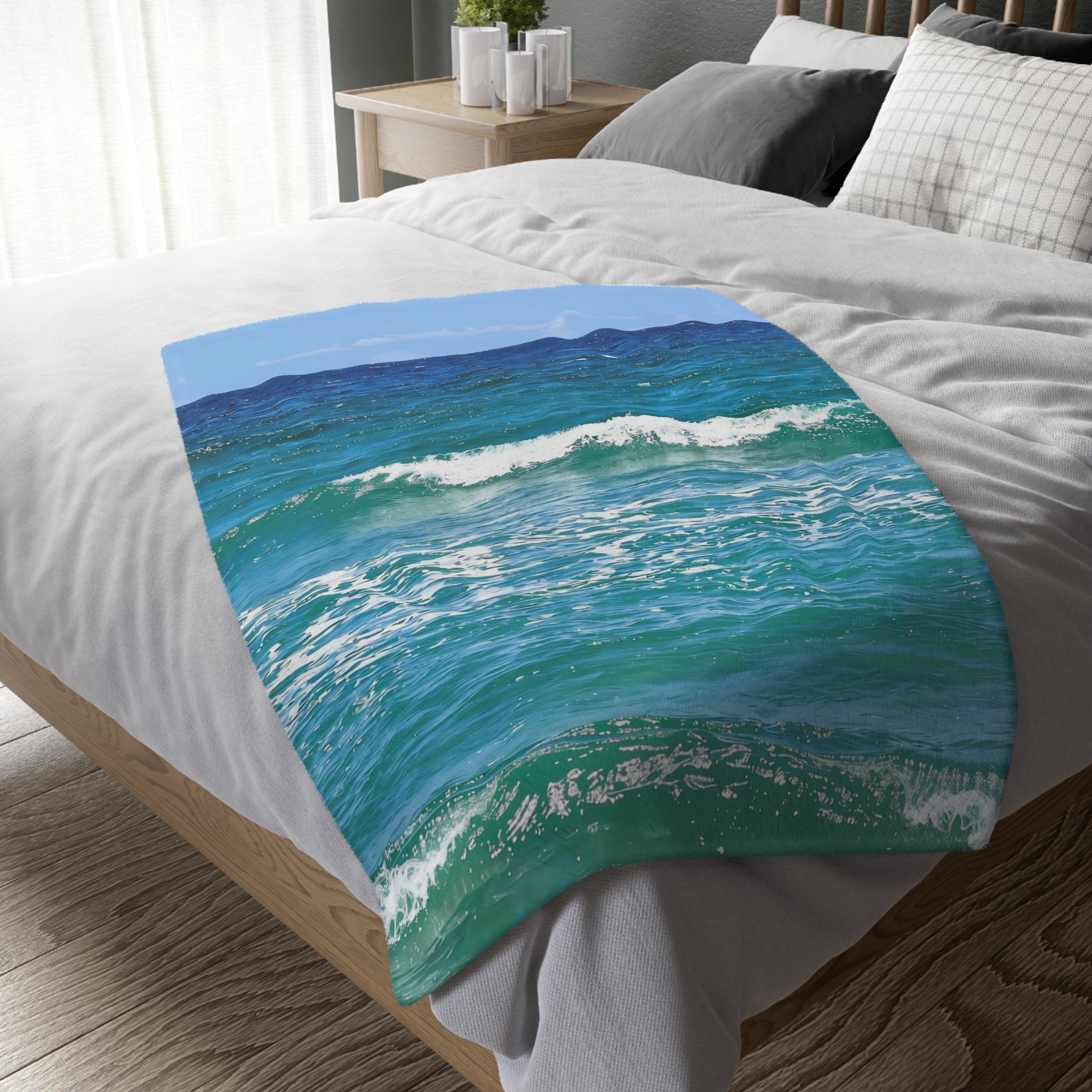 Velveteen Microfiber Blanket (Two-sided print)
